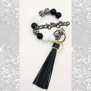 Beaded Wrislet Keychain